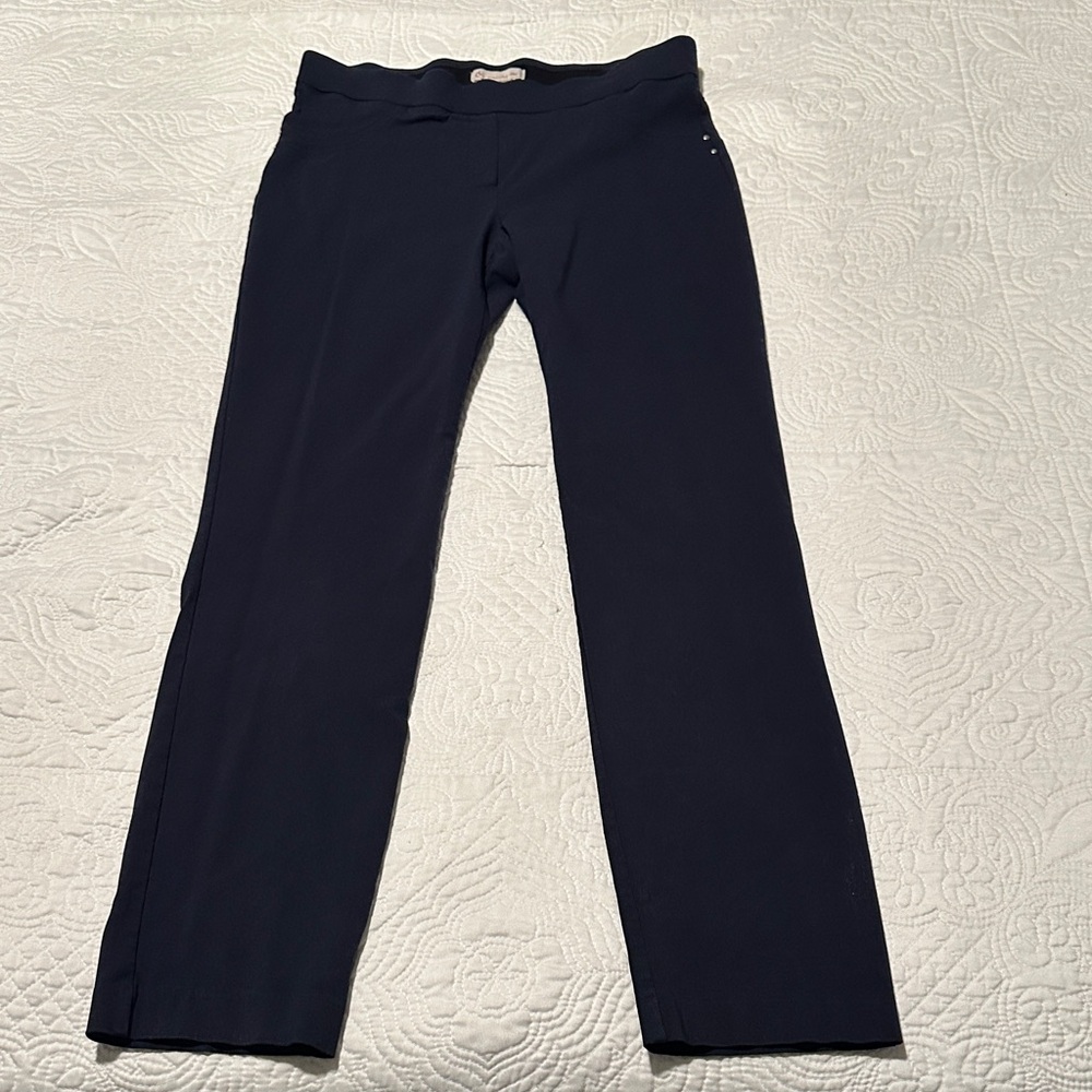 Navy Straight Leg Dress Pants Sz 6